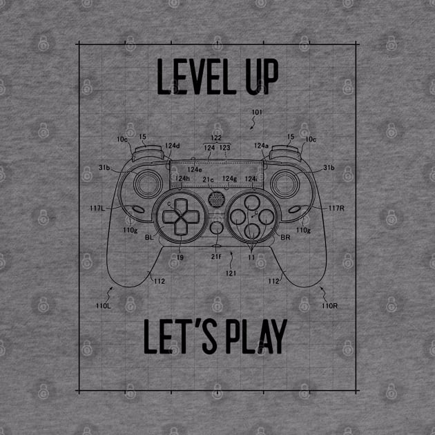 Level Up, Let's Play by Creative Meows